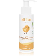 kii-baa&reg; organic 100% Bio Oil Apricot ulei de masaj pentru pielea sensibilă pentru nou-nascuti si copii 100 ml