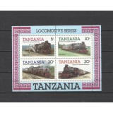 TANZANIA 1985 TRANSPORT TRENURI LOCOMOTIVE