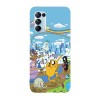 Husa compatibila cu Oppo A74 model Jake&amp;#039;s happiness, Silicon, TPU, Viceversa, Transparent, Carcasa
