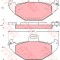 Set placute frana,frana disc RENAULT LAGUNA I (B56, 556) (1993 - 2001) TRW GDB1353