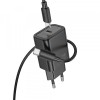 Incarcator Retea Cu Cablu USB-C HOCO N62, 30W, 3A, 1 x USB-C, Negru