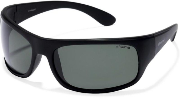 Ochelari de Soare POLAROID 07886 9CA/RC, 66mm, Negru-Verde