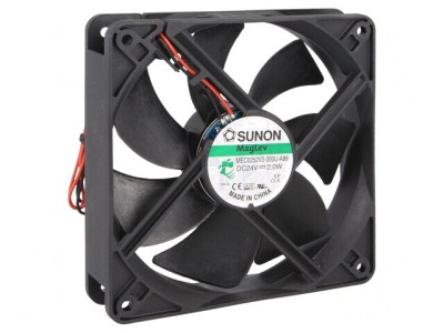 Ventilator DC Axial 24V 120mm 34dBA foto