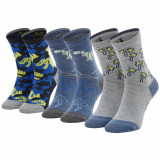 Cumpara ieftin șosete Skechers 3PPK Boys Casual Glow In The Dark Socks SK41078-9303 multicolor, 27-30, 31-34