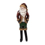 Cumpara ieftin Figurina Mos Craciun polirasina multicolora 13x7x39 cm