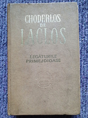 Legaturi primejdioase Choderlos de Laclos 1966, 438 pag, cartonata stare buna foto