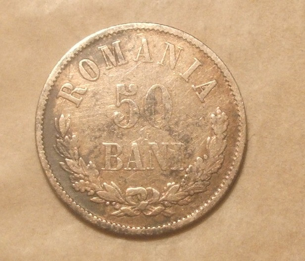 50 BANI 1876 MAI RARUT