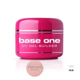 Cumpara ieftin Gel UV Constructie Unghii Silcare Base One French Pink Dark, 15g, Roz Laptos, Monofazic, Auto-nivelant