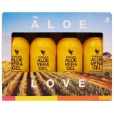PACHET ALOE VERA GEL 4 FLACOANE A CATE 1L