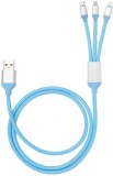 Cumpara ieftin Cablu de Incarcare si Transfer Date Elworld 3 in 1 Fast Charger 1,2M JXL-100