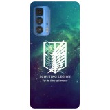 Husa compatibila cu Motorola G20 model For the glory of humanity, Silicon, TPU, Viceversa, Transparent, Carcasa