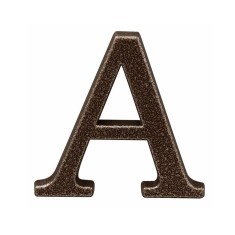 SEMN LITERA CU SURUB FIXARE - 100MM / BRONZ / A foto