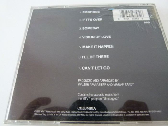 Mariah Carey, cd