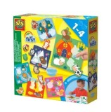 Cumpara ieftin Set SES Creative - Unde locuiesc, autocolante cu animale