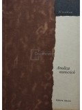I. Cuculescu - Analiza numerica (Editia: 1967)