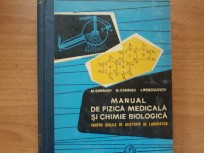 Manual de fizică medicală și chimie biologică - M. Cărăușu foto