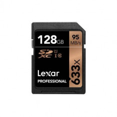 Card de memorie Lexar SDXC 128GB Class 10 UHS-I foto