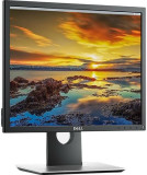Monitor IPS LED Dell 19inch P1917S, 1280 x 1024, VGA, HDMI, DisplayPort, 6 ms, Pivot (Negru)