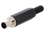 Mufă Alimentare DC Tată 7.9x5.6x0.9mm cu Manșon pe Cablu
