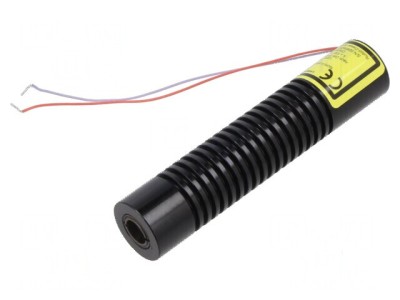 Modul laser verde 1mW - 532nm - 2,7&amp;divide;3,3VDC - 85&amp;divide;370mA foto