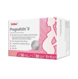 Dr. Max Pregnafolin II, 30 comprimate filmate + 30 capsule moi, Dr.Max