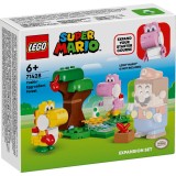 LEGO&reg; Super Mario - Set de extindere padurea minunata cu oul lui Yoshi (71428)