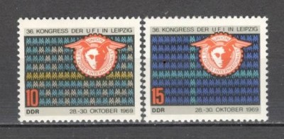 D.D.R.1969 Congres international al targurilor Leipzig SD.274 foto