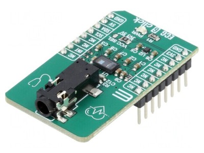 Placă Senzor Puls I2C MAX86150 ECG 6 CLICK foto