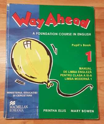 Way Ahead Pupil&amp;#039;s Book 1 de Mary Bowen MacMillan foto