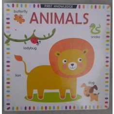Animal, first knowledge ( Animalele, prima cunoastere - carte in limba engleza )