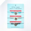 Set Bratari Feng Shui cu Monede Chinezești, Citrin, Aventurin, Ochi de Tigru - Noroc, Abundență, Ajustabile, Bronz