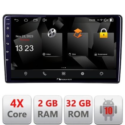 Navigatie Alfa Romeo Giulietta 2014-2020 Nakamichi Android Ecran 720P Quad Core 2+32 carplay android auto NAM5230 CarStore Technology