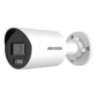 Camera IP Deep Learning, ColorVu, Smart Hybrid Light, 8MP, lentila 4mm, IR 40m, WL 40m, Microfon, PoE - Hikvision DS-2CD2087G2H-LIU(4mm)(EF) SafetyGua foto