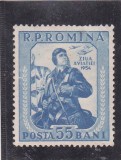 ROMANIA 1954 LP 372 ZIUA AVIATIEI NESTAMPILAT
