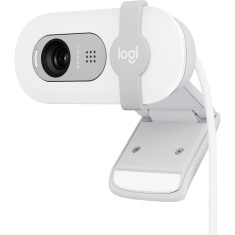 Camera Web Logitech Brio 100, Full HD, Alb