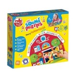 Cumpara ieftin Puzzle cu sunete Reig Musicales - Animale de la ferma, 9 piese