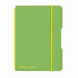 Caiet My.Book Flex A6 40f 70gr matematica, coperta transparenta, Herlitz