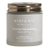 Masca tip wash-off cu extract de centella asiatica si arbore de ceai, 125g, Mary and May, MARY &amp; MAY