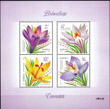 ROMANIA 2022, Branduse, Flora, serie neuzata, MNH, 2359a, Nestampilat