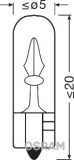 Bec 12V W2.3W Original Set 10 Buc Osram 64936 2723