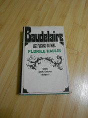 CHARLES BAUDELAIRE--FLORILE RAULUI - 1967 foto