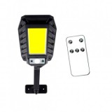 Lampa solara Bass Polska, putere 160 W, IP65, lumina rece, telecomanda si senzor de miscare