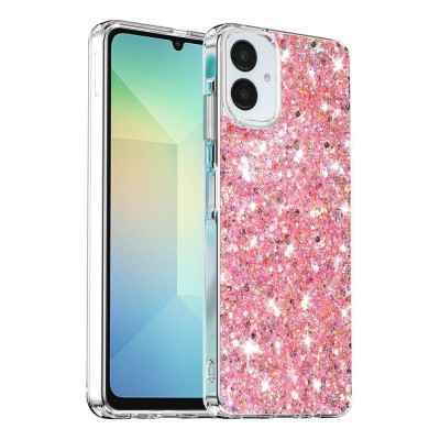 Husa Samsung Galaxy A06 5G Techsuit Sparkly Glitter roz foto