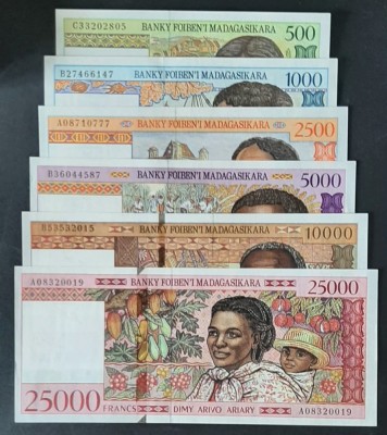 Set complet Madagascar 1994-1998 UNC foto