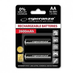 BATERII REINCARCABILE NI-MH AA R6 2600MAH 2 B foto