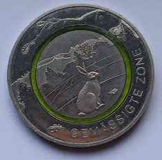 Germania, 5 Euro 2019 ,,Zona Temperată&rdquo;.
