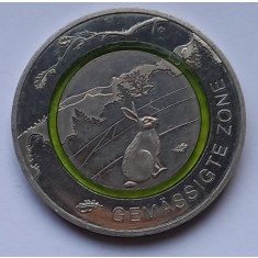 Germania, 5 Euro 2019 ,,Zona Temperată&rdquo;.