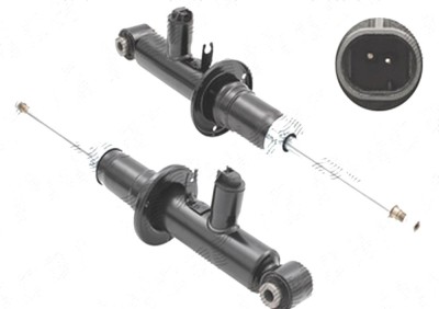 Modul suspensie pneumatica spate, Bmw X3 (F25), 09.2010-08.2017, X4 (F26), 05.2013-03.2018, Vehicul Fara Control Electronic De Amortizare A Suspensie foto
