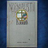 NORMALISTII - B. JORDAN
