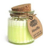 Cumpara ieftin Lumanare Marturie Evenimente, Nunta, Botez, Ceara Soia, Parfum Vanilie, Borcan Reutilizabil, Cadou Invitati, Decor Masa, 20h Ardere